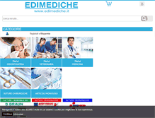 Tablet Screenshot of edimediche.it